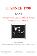 Kant : l'année 1790